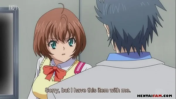 the train punishment for the busty young girl - Hentai uncensored