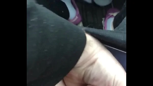 Fingering my girl in the car