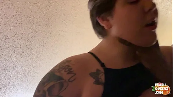 Peach Queenz BBWs Get Wet And Sloppy On A BBC Together