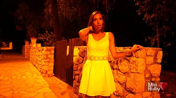 Wearing Vibrating Panties In Public Place - Hot Orgasm In Restaurant During Dessert