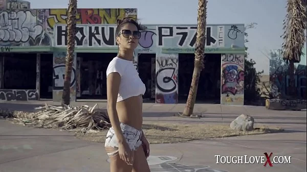 TOUGHLOVEX Latina Abby Brazil fucked hard outdoors