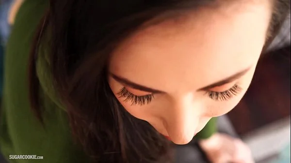 Amazing girlfriend Casey Calvert fucks at home