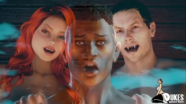 Vampire Whore dominated by black African cock (Vampire Ship Preview)