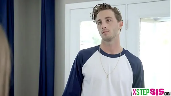 My teen stepsister needed to cut my hair for her