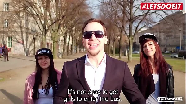 LETSDOEIT - Astonishing German Busty Wild Vicky Bums Bus Drilled