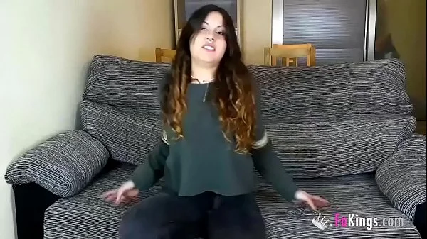 Lily wanted to bang her best friend. Look how far she can swallow his cock!