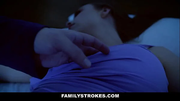 Stepson hits on Stepmom while she naps