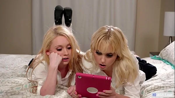 Girls Discovering Lesbian Porn - Chloe Cherry, Athena Rayne