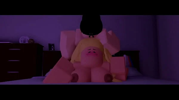 STUDS - Hot late night fuck with hot fat ass blond slut (ROBLOX PORN/RR34)