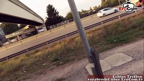 Deutsche Dicke Hausfrau Milf abgeschleppt und Outdoor ein EroCom Date Sexdate gemacht mit dicken Arsch
