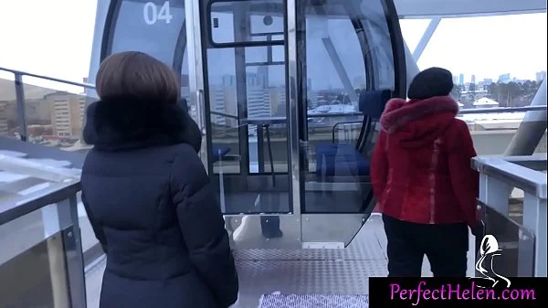 Hot Girl Public Blowjob Dick Stranger and Cum Swallow at the Resort