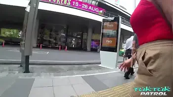 TUKTUKPATROL Busty Inked Up Asian Slut Craves Cock