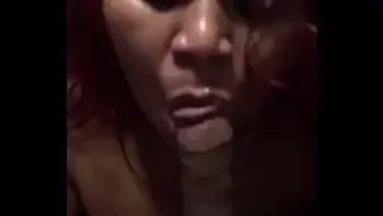 Asian sucks out cum no hands!