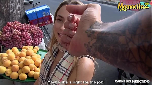 MAMACITAZ - Fat Booty Big Tits Latina Anastasia Rey Bangs On The Midday With Her Man