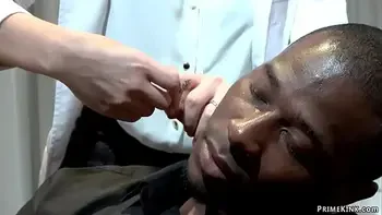 Black prisoner overpowers hot doctor
