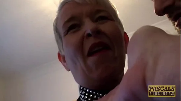 PASCALSSUBSLUTS - Scarla Swallows Cucks Husband With Master