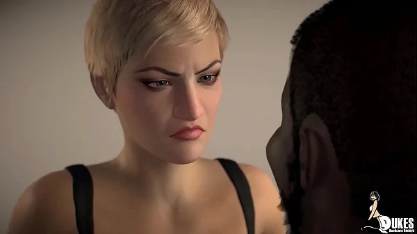 MILF pawg blackmailed by her BBC Boss