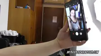 Talia Amanda shoot her self her Huge Natural Tits