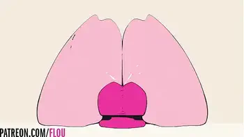 Hentai girl fucks magic dildo