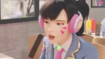 Overwatch girl tricked