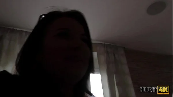 HUNT4K. Cuckold is ready to watch how his chick is having dirty fun