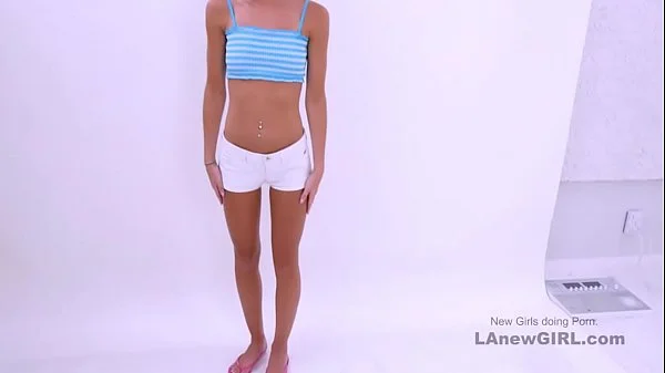 Gorgeous blonde sucks cock and gets fucked at modeling audition