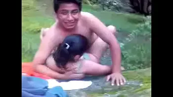 Cojiendo al aire libre