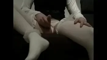 sissy boy checks his penis