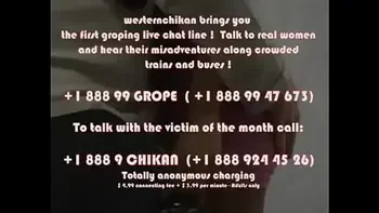 Hot blonde gets groped