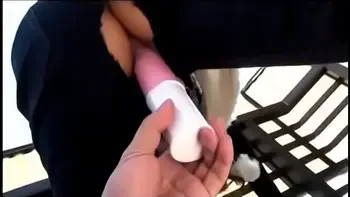 Cute Asian Fucked With Toy Through Jeans