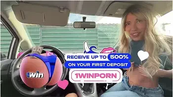 Kris Price - Blonde Jerks Off And Sucks My Dick. While Her Boyfriend Is In The Shop