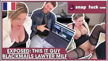 Gotcha! Watch Me Fuck The Lawyer Bitch: Sandy Lou (from France