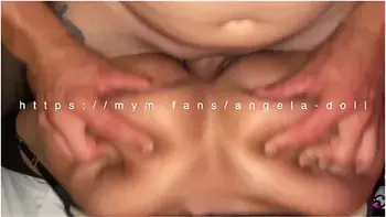 Angela Doll - I Get Fucked In Double Penetraion By Two Guys At The Hotel