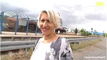 Oda Amelie Busty German Blonde Gets Her Mature Pussy Fucked Hard