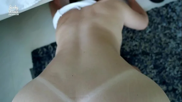 Thick Step Mom with Huge Tits is Stuck under the Bed - Melanie Hicks