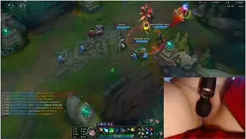 Gamer Girl - How Do I Perform Playing My Main With A Vibrator Distracting Me? League Of Legends #8 Luna