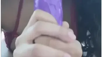 Horny Lonely Lightskin Girl Desperate For Dick Uses Broken Dildo