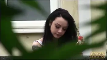 Alessa Savage Dominated By Pascal White