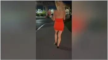 Naked Street In Sexynini83 - Naked In Vegas Street