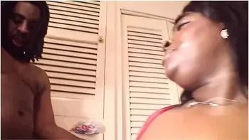 Lisa Rivera And Don Whoe - Busty Ebony Milf Gives Sloppy Head To Two Dicks