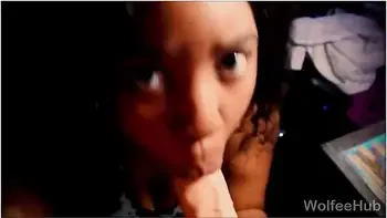 Getting A Facial With Big White Cock