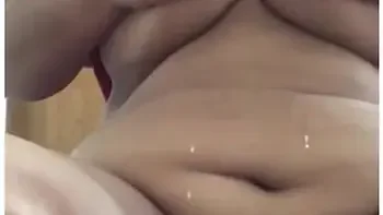 Look At My Fat Pussy Close Up With My Milky Tits. A Lot Of Milk Fetish