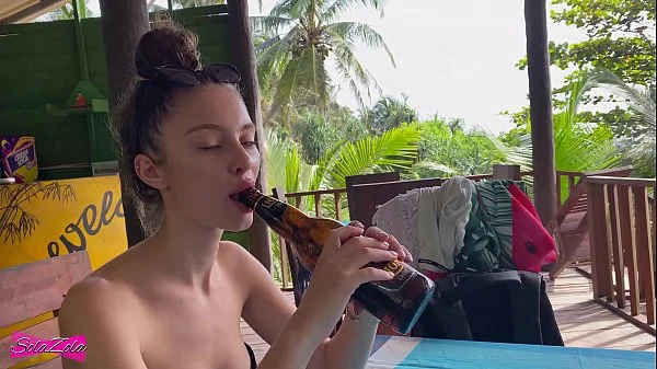 Quick blowjob in the bush - Solazola