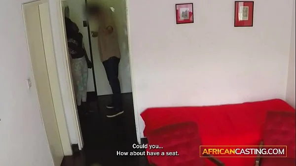 Black Slut Takes a Rough Fuck from White Dick