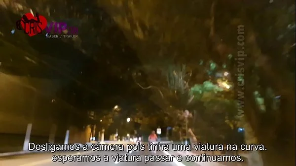 Fui na praça da putaria com o corno e dois carros me seguiram, resolvemos fazer uma brincadeira gostosa. - Dogging 7 - Parte 1/2 - Cristina Almeida