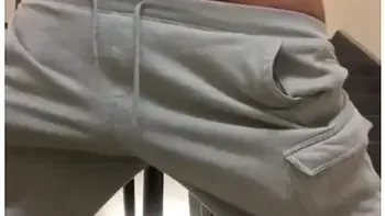 Masturbating In The Courthouse Stairwell