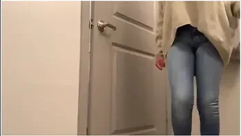 Wetting In Jeans Always Feels Better Ebony Pee Desperation