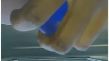 Naughty Babysitter Masturbates For Neighbor In Window (sexy Moaning)