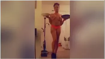 Cooking Long Legs & Huge Tits