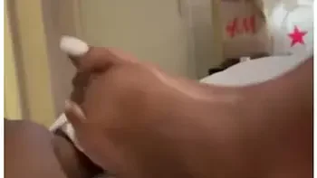 White Toes Footjob